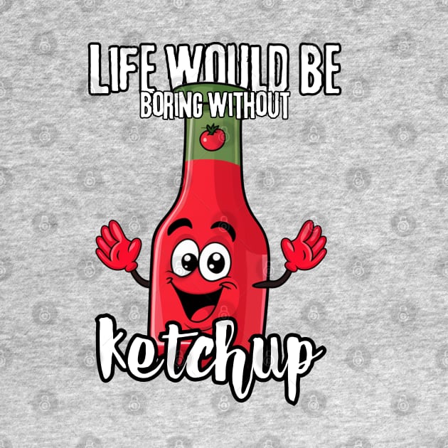 Ketchup Tomato Character by Estrella Design